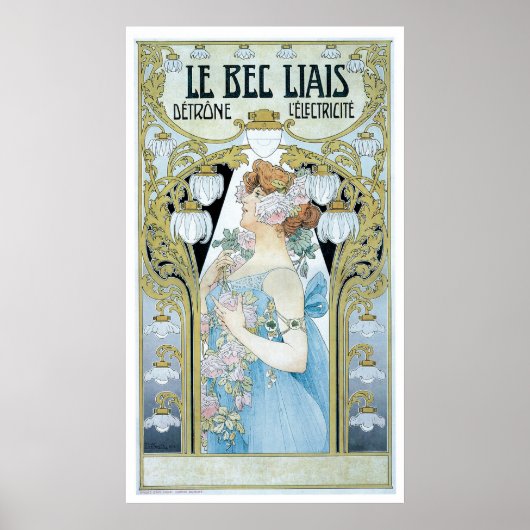 Le Bec Liais Dethrone l'ectricite Poster (Voorkant)