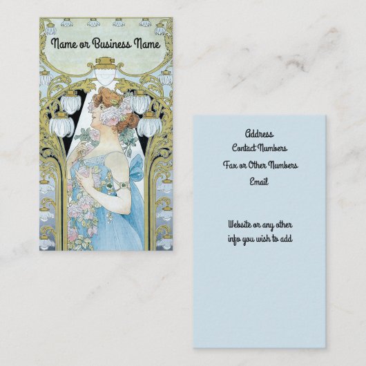 Le Bec Liais Dethrone L'Electricite Visitekaartje (Voorkant / Achterkant)