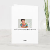  Le Berger Pâris Fine Art Greetings Card Kaart (Achterkant)