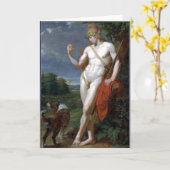  Le Berger Pâris Fine Art Greetings Card Kaart (Gele Bloem)