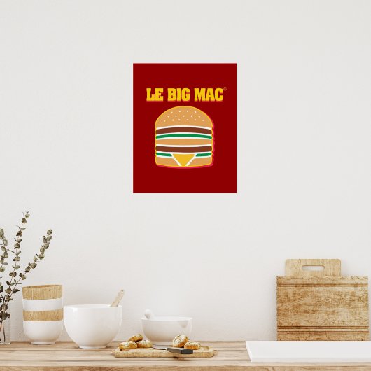 Le Big Mac Poster (Keuken)