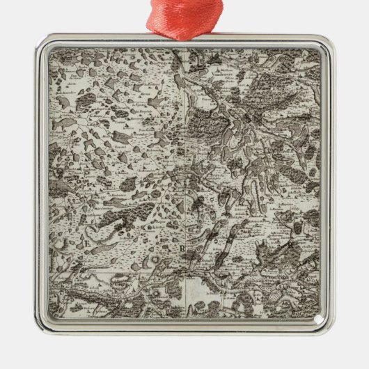 Le Blanc, Chateauroux, Montmorillon Metalen Ornament (Voorkant)