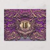 Le Boeme Dupuis Victoriaans Briefkaart (Achterkant)