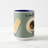Le Bon Vivant Franse Luxe Esthetische Koffie Mok (Midden)