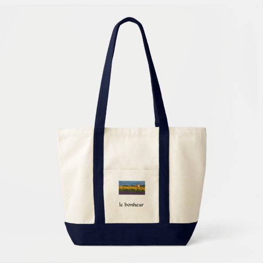 Le bonheur shopping bag tote bag (Voorkant)