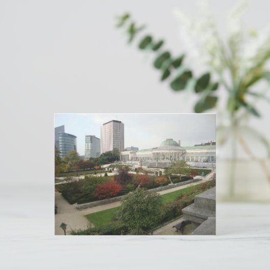 Le Botanique Brussels Briefkaart (Staand voorkant)