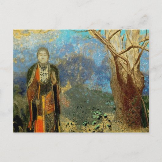 Le Bouddha (Boeddha) Briefkaart (Voorkant)