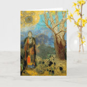 Le Bouddha (Boedha) Kaart (Gele Bloem)