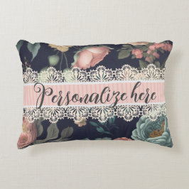 Le Boudoir  Lace en Fabric Accent Kussen