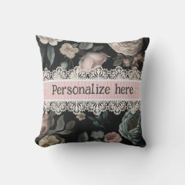 Le Boudoir  Lace en Fabric Kussen