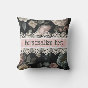 Le Boudoir  Lace en Fabric Kussen