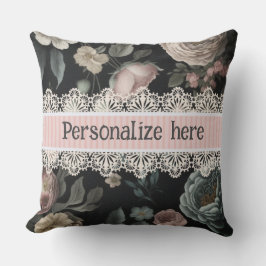 Le Boudoir  Lace en Fabric Kussen