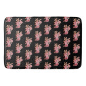 Le Boudoir Noire Pink Peach Black  Badmat (Voorkant)