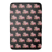 Le Boudoir Noire Pink Peach Black  Badmat (Voorkant Verticaal)