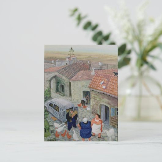 Le Boulanger Briefkaart (Staand voorkant)