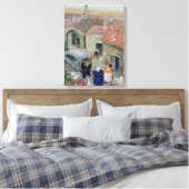 Le Boulanger Canvas Afdruk (Insitu (Slaapkamer))