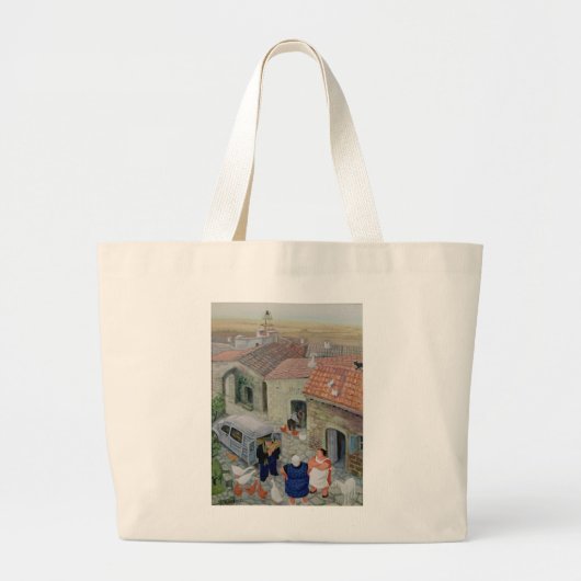 Le Boulanger Grote Tote Bag (Voorkant)