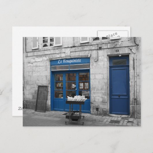 Le Bouquiniste Briefkaart (Voorkant / Achterkant)