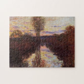 Le Bras de Mousseaux Evening Monet Fine Art Legpuzzel (Horizontaal)