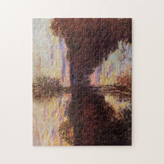 Le Bras de Mousseaux Evening Monet Fine Art Legpuzzel (Verticaal)