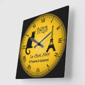 Le Cabaret du Chat Noir ~ The Black Cat Cabaret ~ Vierkante Klok (Hoek)