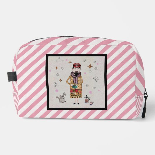 Le Cafe Bag Toilettasje (Voorkant)