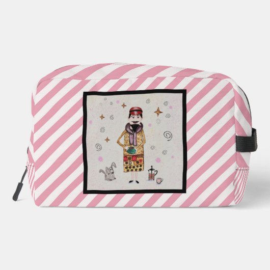 Le Cafe Bag Toilettasje (Achterkant)