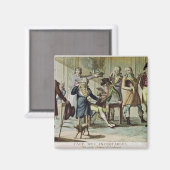 Le Cafe des Incroyables, 1797 Magneet (Voorkant / Achterkant)