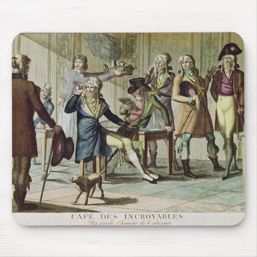Le Cafe des Incroyables, 1797 Muismat (Voorkant)