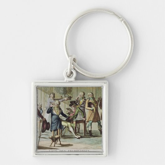 Le Cafe des Incroyables, 1797 Sleutelhanger (Voorkant)
