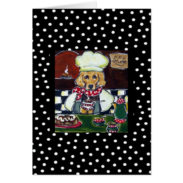 Le Cafe Golden Retriever (Voorkant)