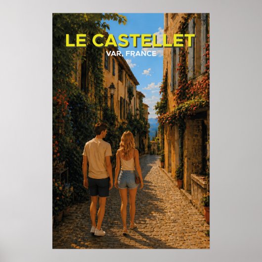 Le Castellet Poster (Voorkant)