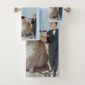 Le Cat du Cafe Bad Handdoek (Insitu)