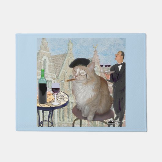 Le Cat du Cafe Deurmat (Voorkant)