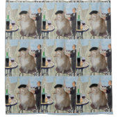 Le Cat du Cafe Douchegordijn (Voorkant)