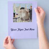 Le Cat du Cafe Flyer (Hand)