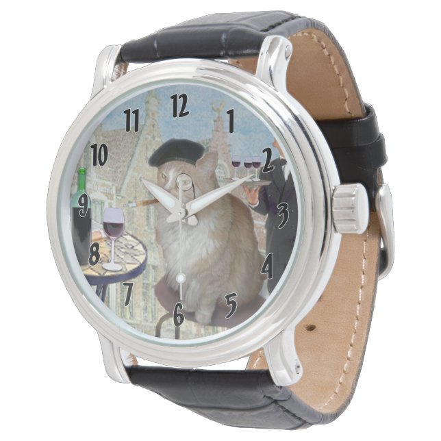 Le Cat du Cafe Horloge (Gekanteld)