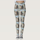 Le Cat du Cafe Leggings (Voorkant)