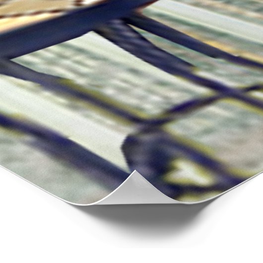 Le Cat du Cafe Poster (Hoek)