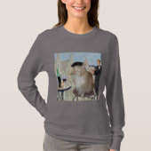 Le Cat du Cafe T-shirt (Voorkant)