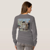 Le Cat du Cafe T-shirt (Achterkant volledig)