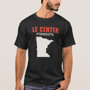 Le Centre Minnesota USA State America Travel Minne T-shirt