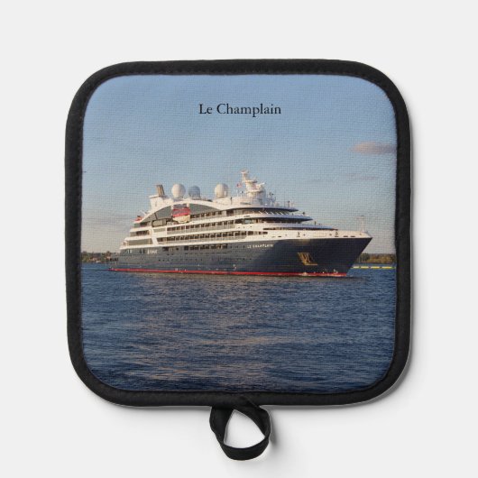 Le Champlain pothouder Pannenlap (Voorkant)