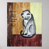 Le Chat 11x 14 Print (Voorkant)