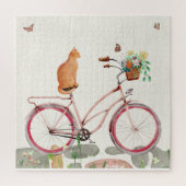 Le Chat à Vélo Puzzel (Verticaal)