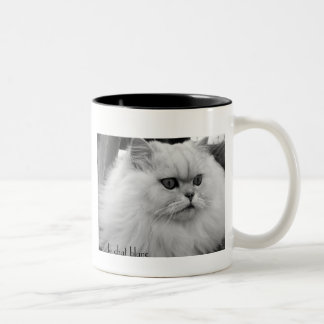 Le Chat Blanc Tweekleurige Koffiemok