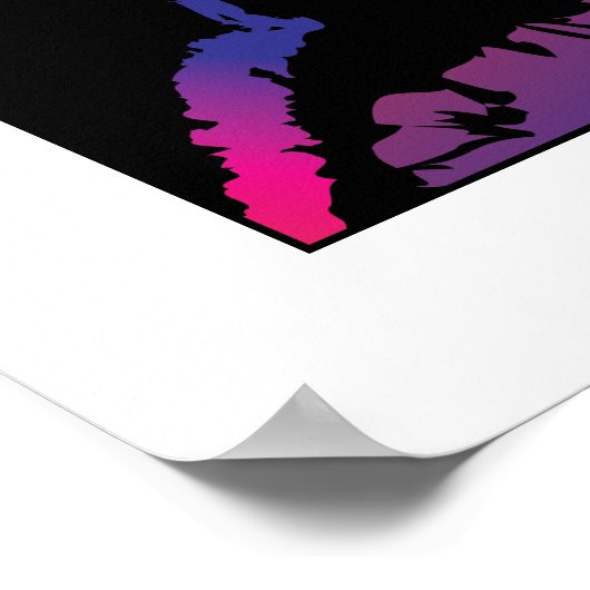 Le Chat d'Alexandra en Noir Two Poster (Hoek)