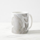 Le Chat d'Argent Carrara-marmer & zilver effect Koffiemok (Voorkant rechts)