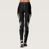 Le Chat d'Argent Franse Kat Crest Leggings (Achterkant)