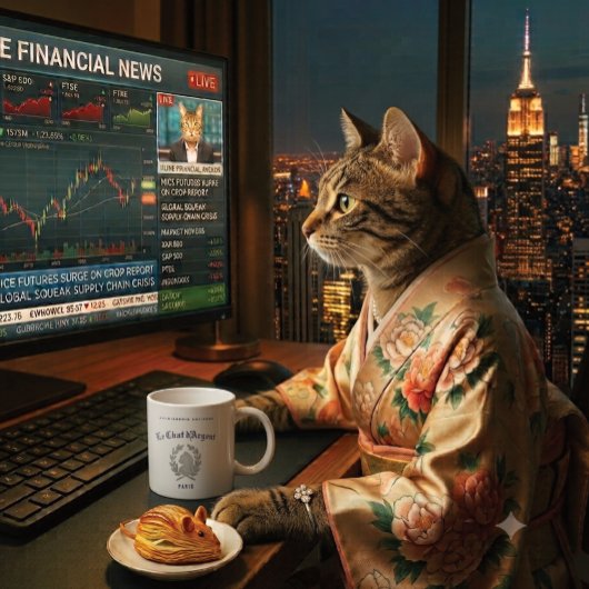 Le Chat d'Argent Klassieke Gepersonaliseerde Koffiemok